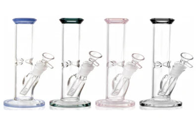 Glass 8" Straight Water Pipe - China