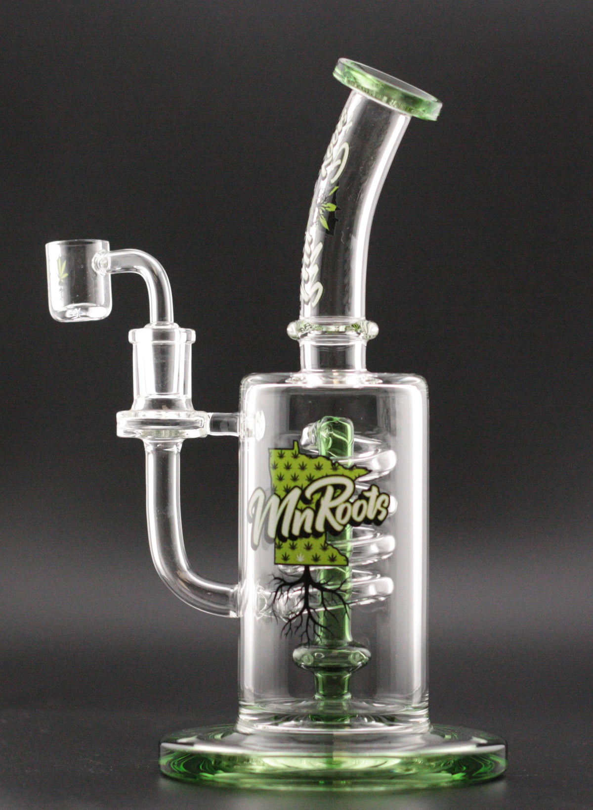 MN Roots - 10&quot; Dab Rig w/ Etched Banger