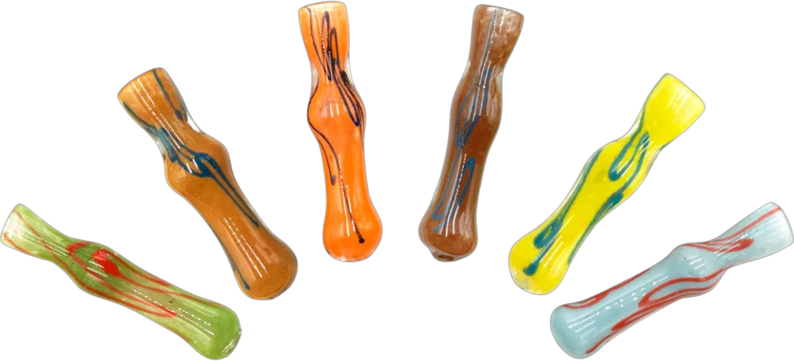 Glass Chillums - China