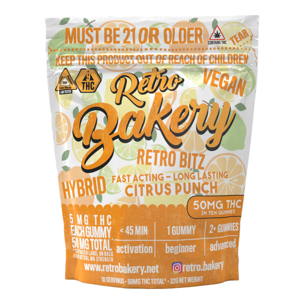 Retro Bakery - Bitz Gummies (10 pc 50mg)