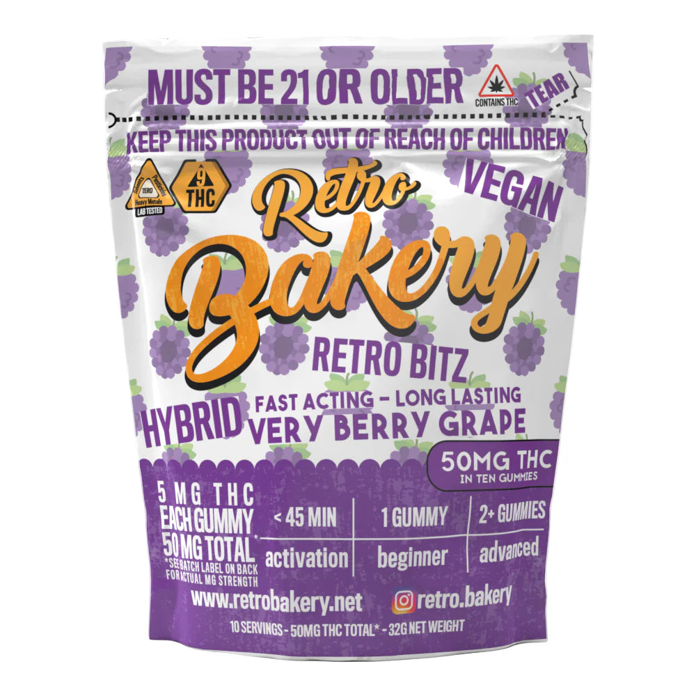 Retro Bakery - Bitz Gummies (10 pc 50mg)
