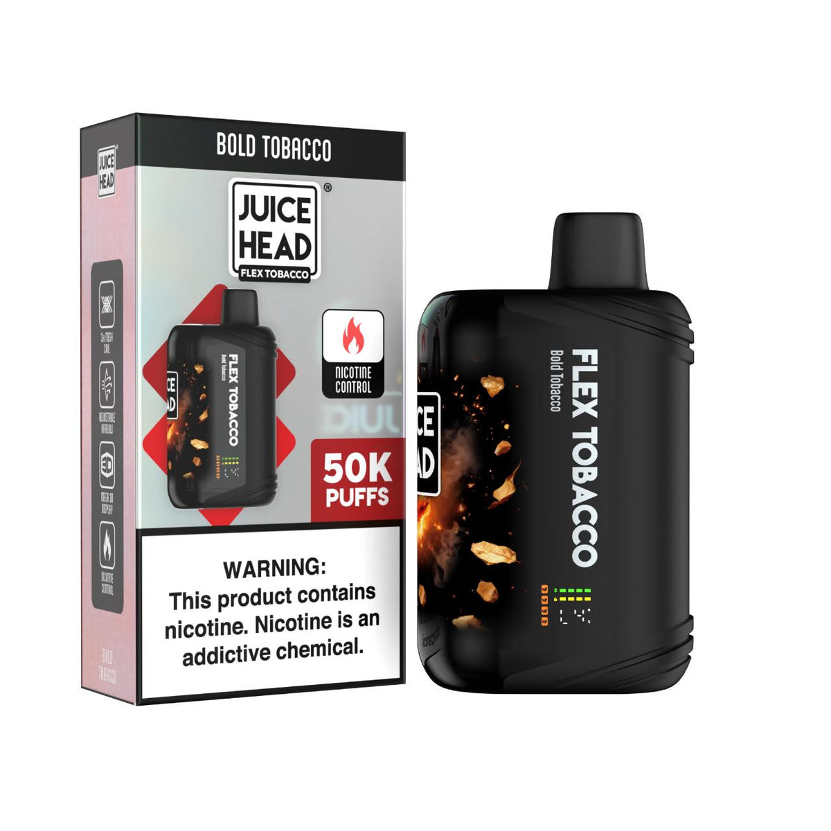Juice Head - 50K Flex Tobacco