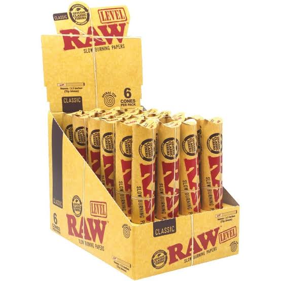 RAW - Level 6pk Cone
