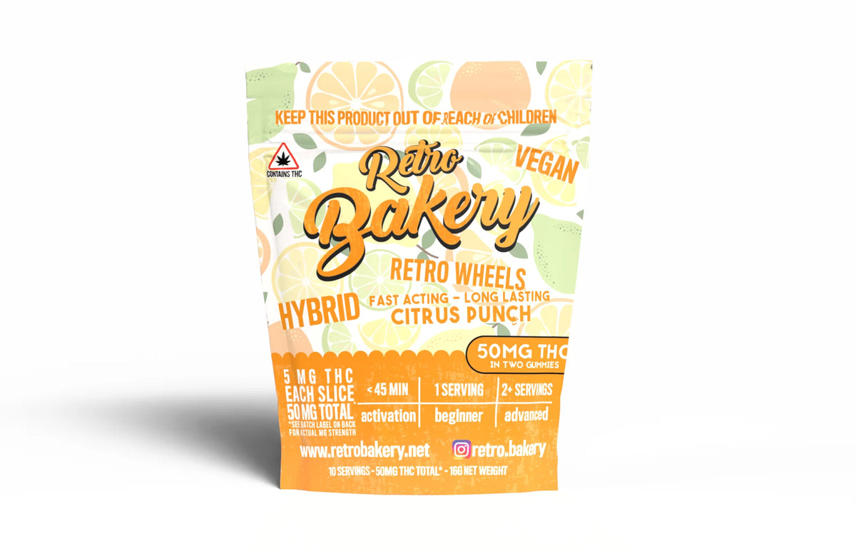 Retro Bakery - Retro Wheels - Gummies