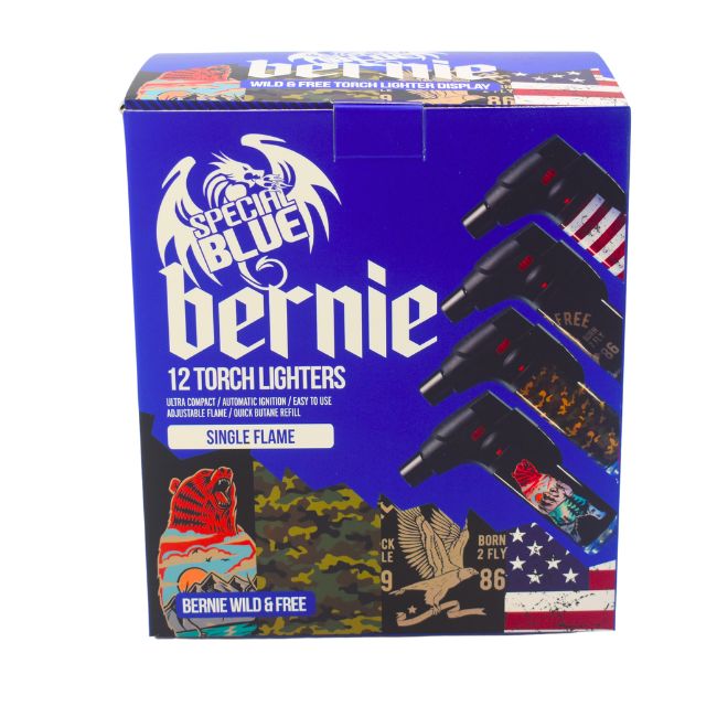 Special Blue - Bernie Wild &amp; Free Torch Lighter