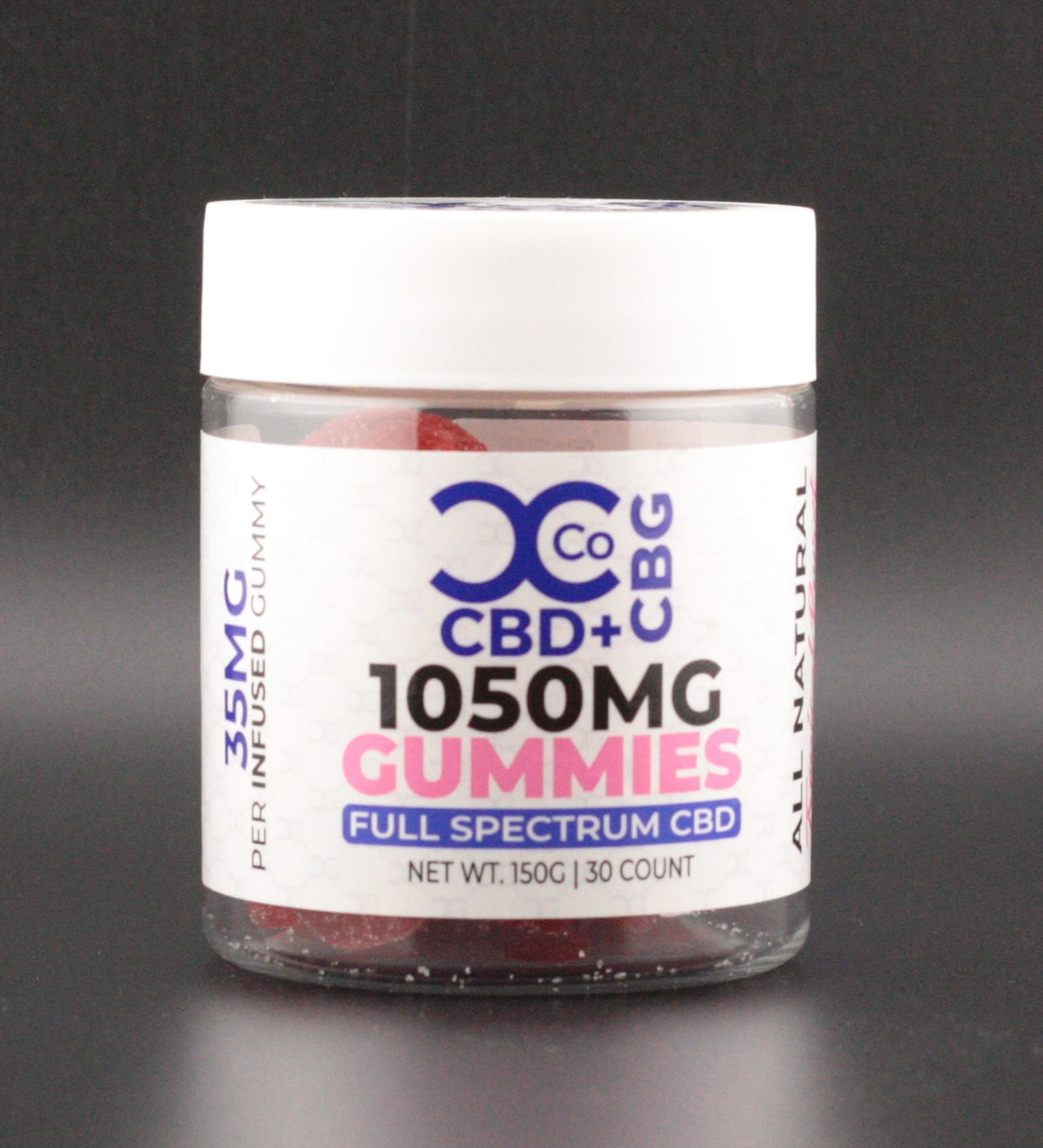 CCCo+ - Full Spectrum CBD & CBG - Gummies
