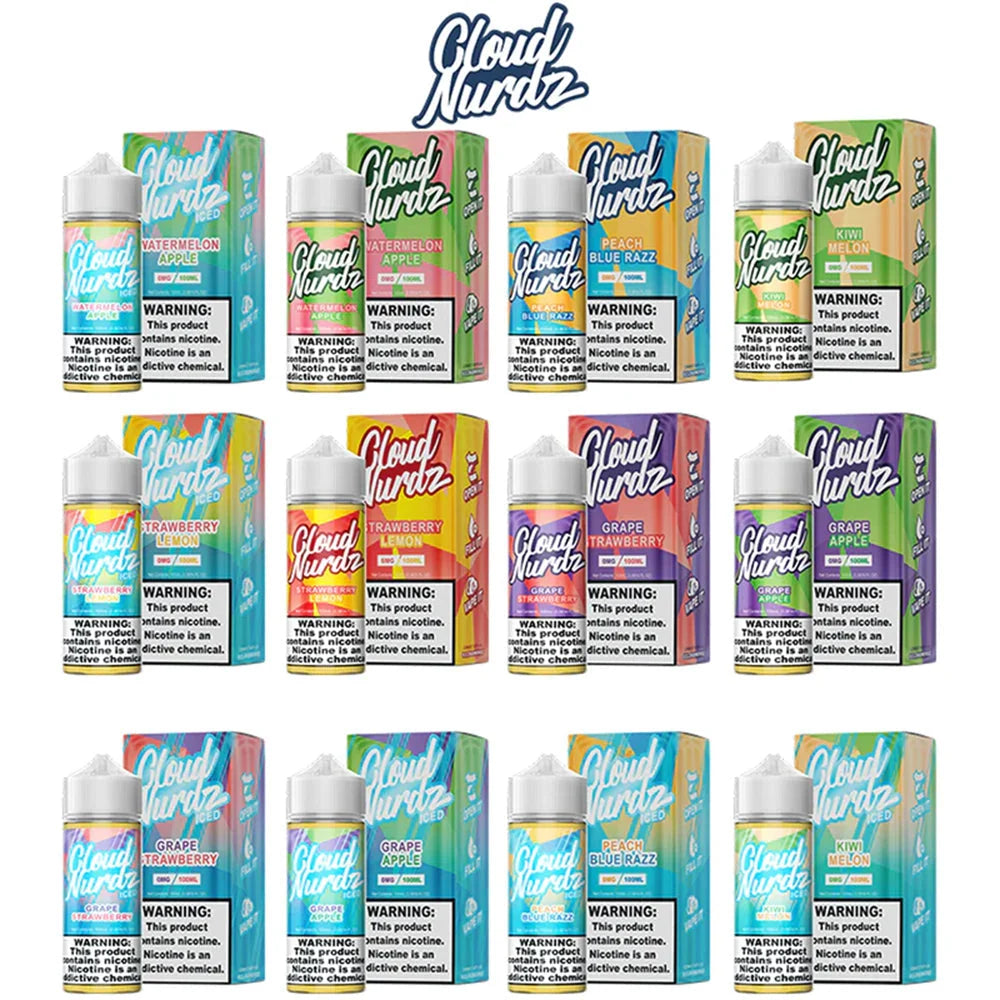 Cloud Nurdz - 100ml Vape Juice