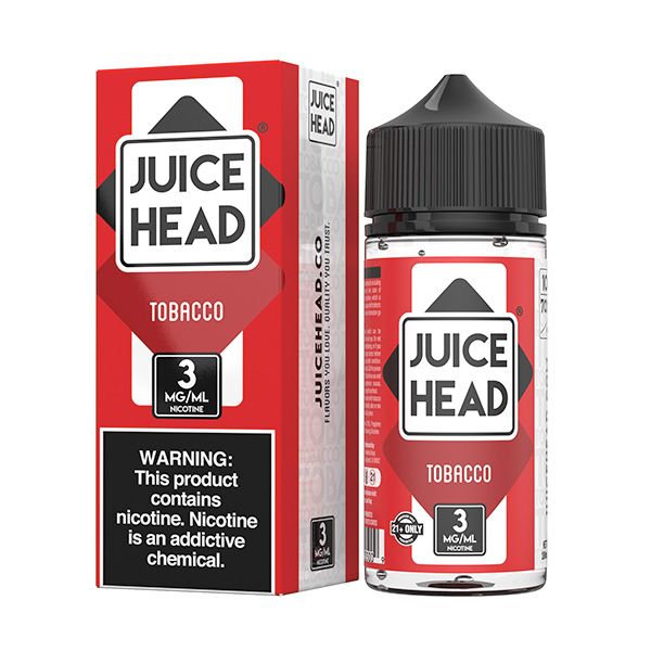Juice Head - Tobacco E-Liquid (100ML Bottle)