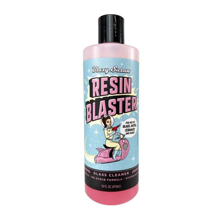 Blazy Susan - Resin Blaster for Glass Cleaning