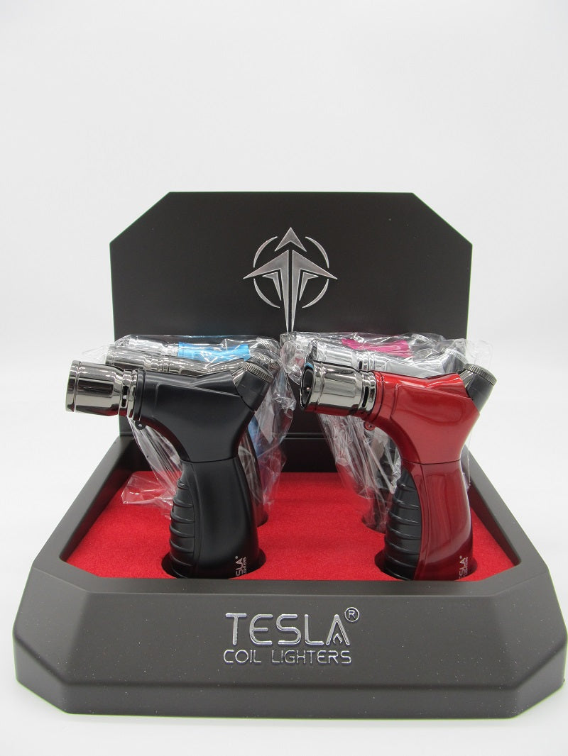 Tesla Ample - Table 3 Flame Torch Display