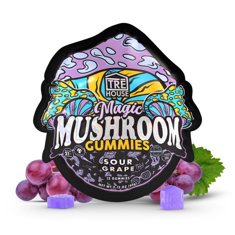 Trē House - Magic Mushroom - Microdose Gummies
