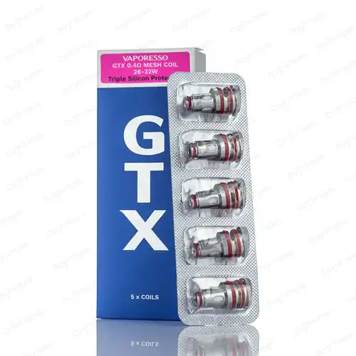 Vaporesso GTX Coils - 0.4ohm 5-Pack
